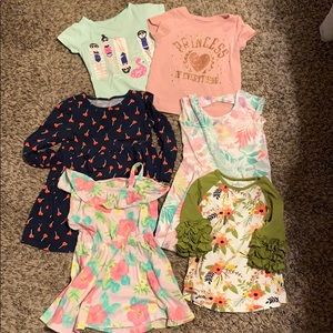 3t lot of dresses & shirts